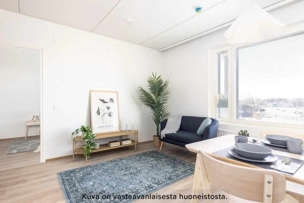Sala da pranzo - Bright Duplex with Balcony in Espoo
