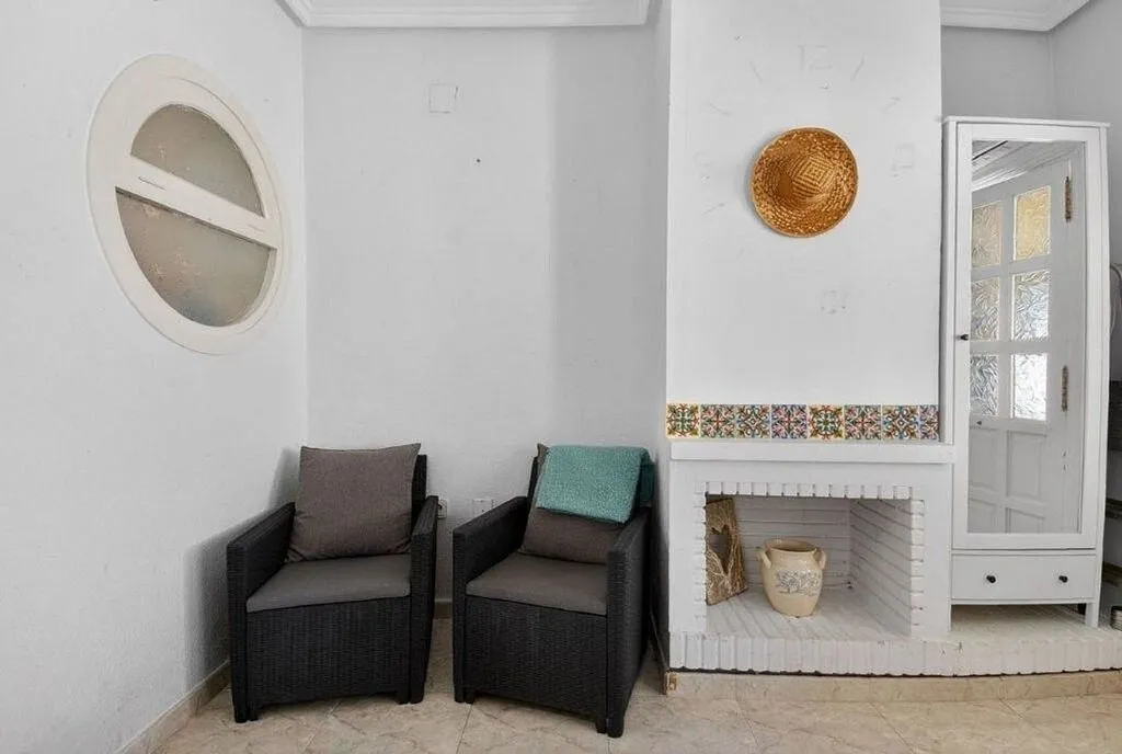 Living Room - Terraced House with Pool in Torrevieja Centre
