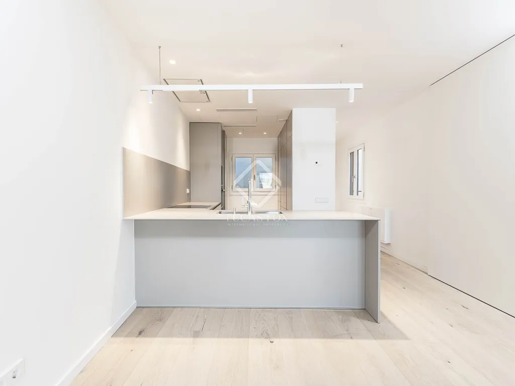 Cuisine - Renovated Apartment with Terrace in Eixample Right
