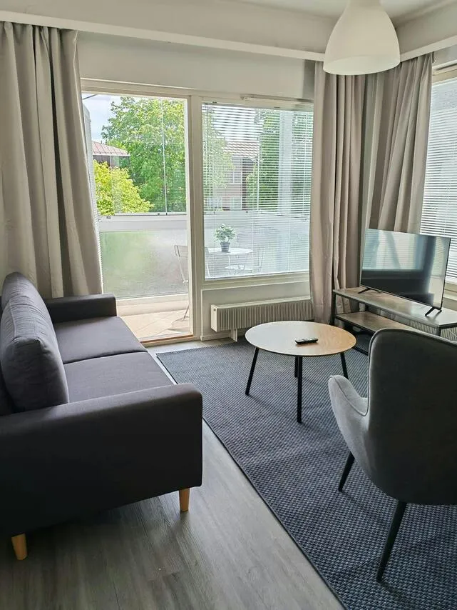 Séjour - 2-Room Apartment with Balcony in Vaasa