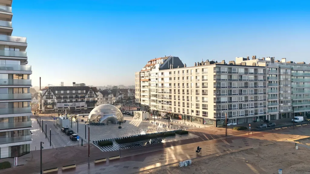 Rõdu - Apartment with Sea View on Albertplein, Zoute