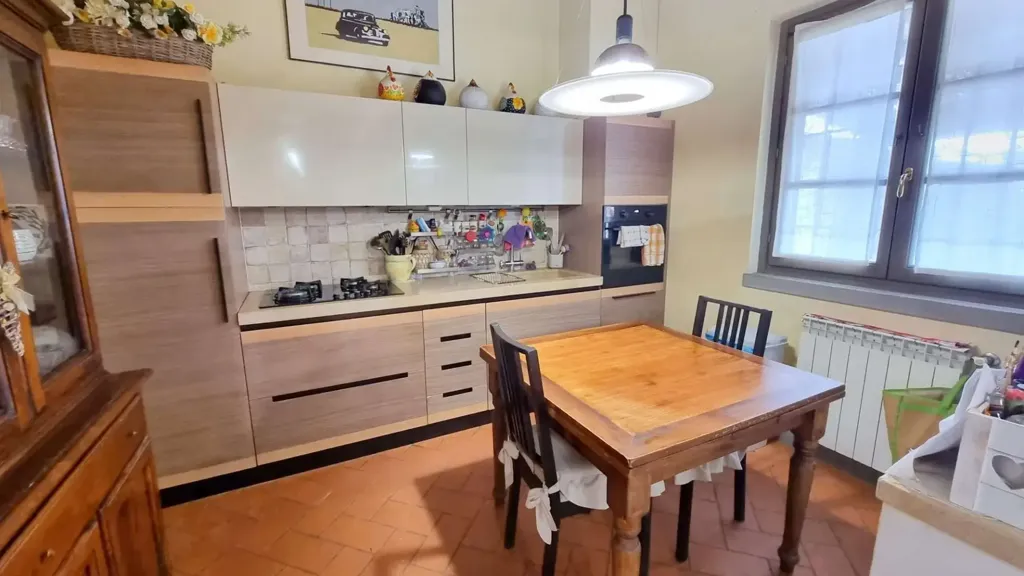 Köök - Rustic Terraced House with Garden in Montespertoli