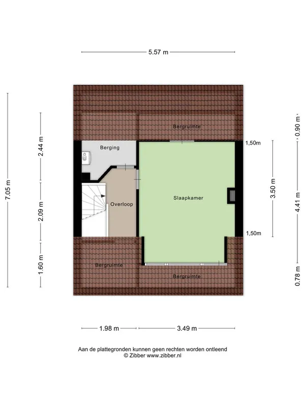 Plan - Corner House with Garden in 's-Hertogenbosch