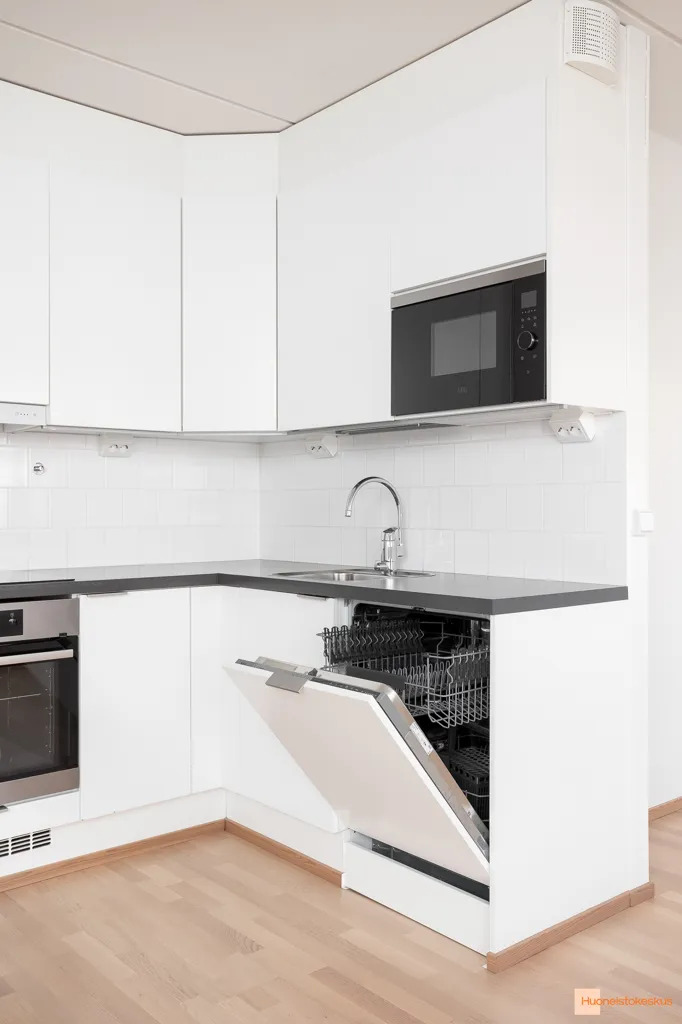 Köök - Modern Flat with Balcony in Jyväskylä