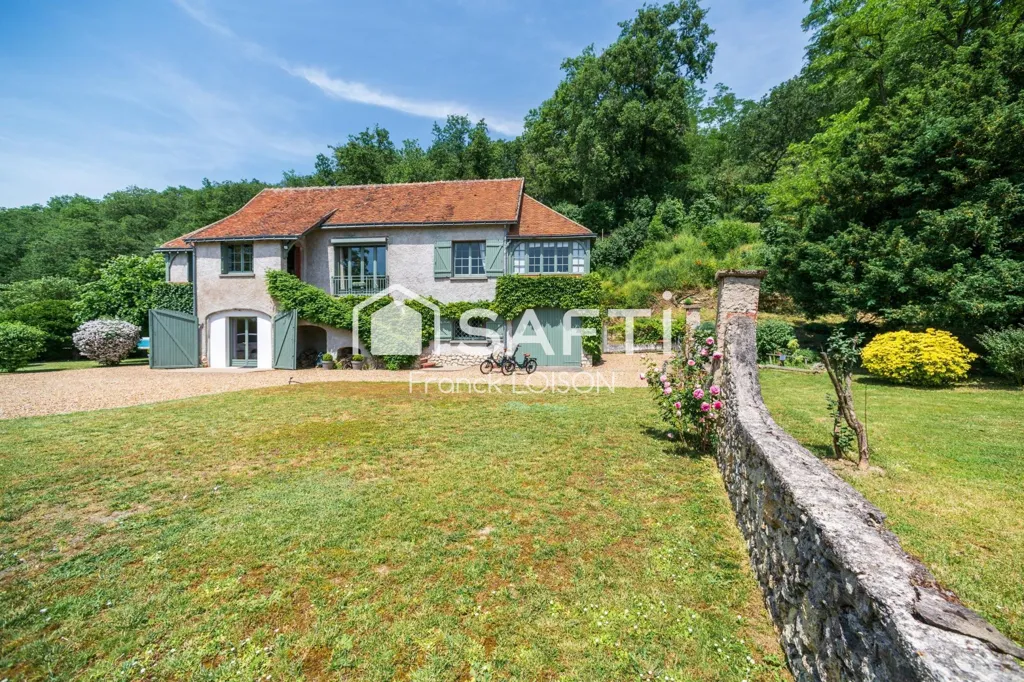 Esterno - Charming Hunting Lodge with Pool near Bléré