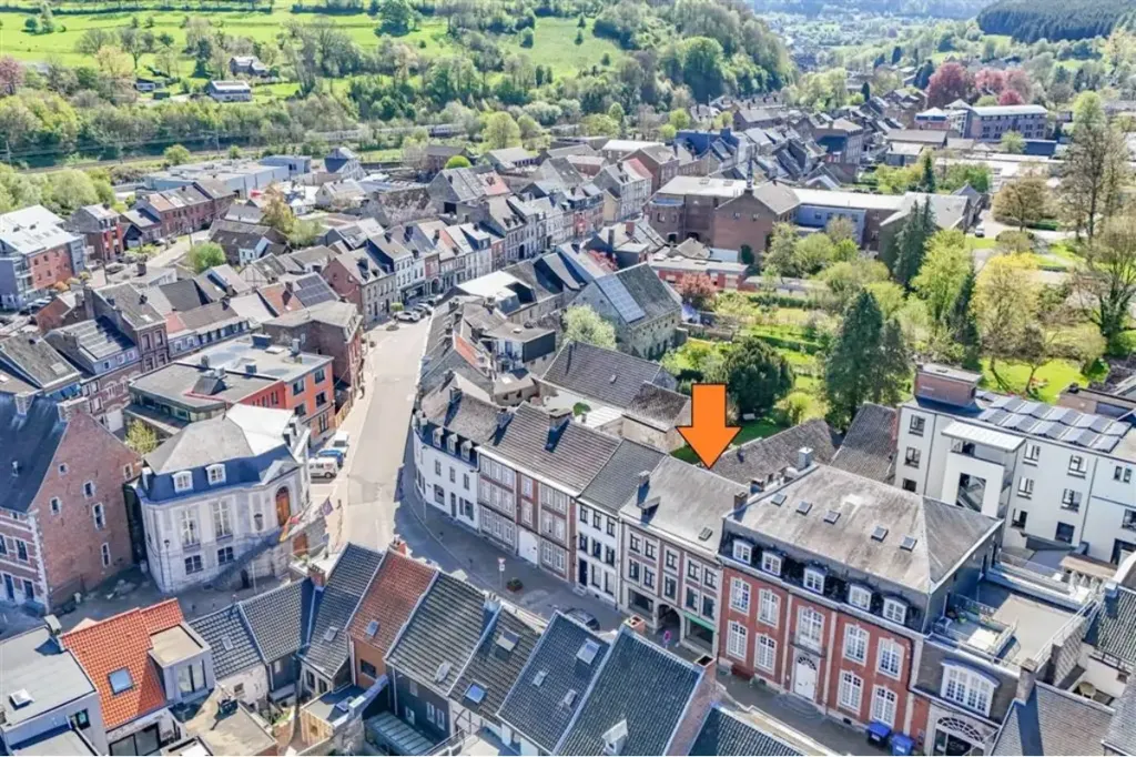 Vista aerea - Mixed-Use Property with Garden in Theux Centre