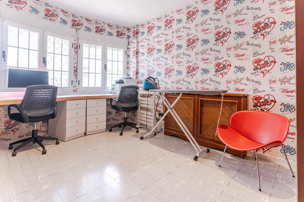 Bureau - Chalet with Cinema Space in Ogíjares, Granada