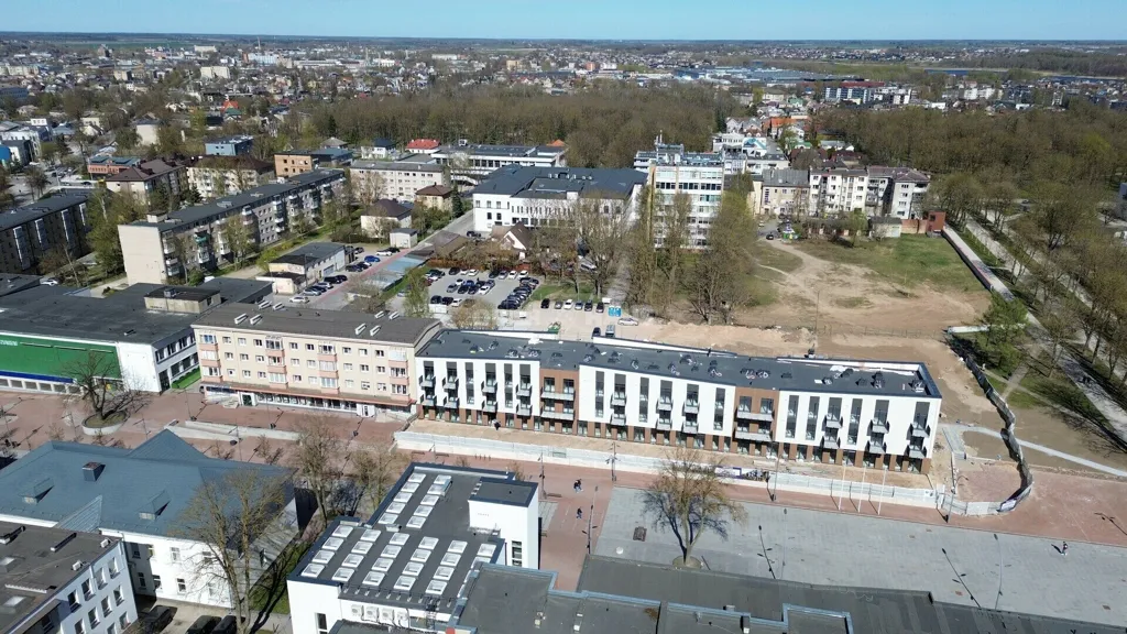 Aerial - Modern Apartments with Terrace in Vilnius Centre