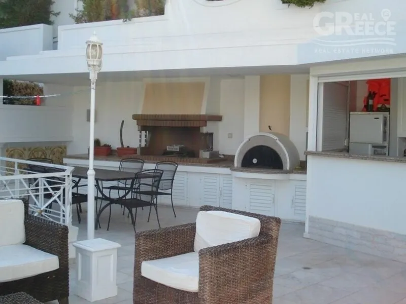 Terrasse - Corner Penthouse with Sea View in Voula