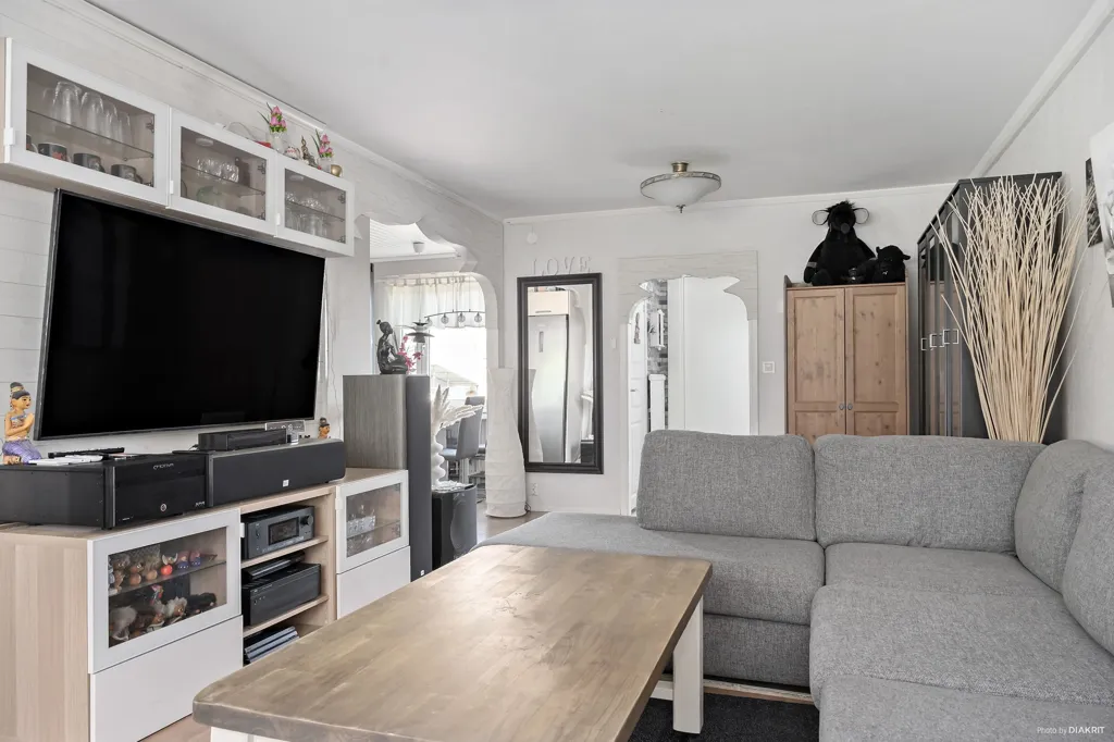 Séjour - Apartment with Balcony in Borlänge