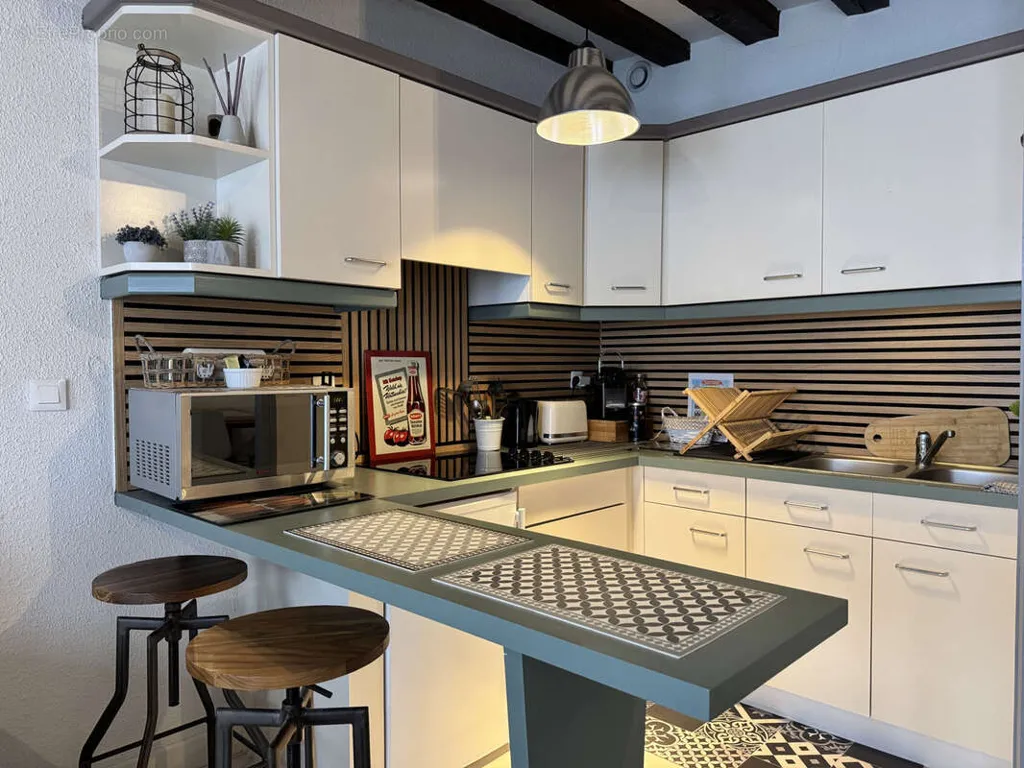 Cuisine - Appartement Meublé dans l’Hypercentre de Troyes