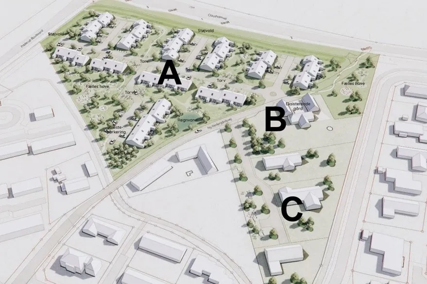 Development Plot with 48 Apartments in Paderup