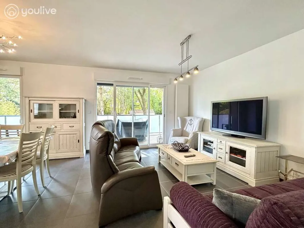 Séjour - Appartement T3 avec Terrasse Sud à La Baule
