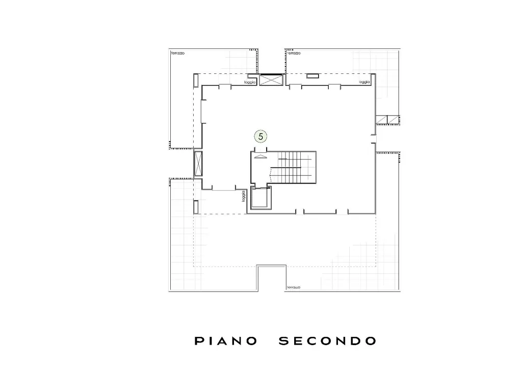 Plaan - New Penthouse with Terraces in Empoli