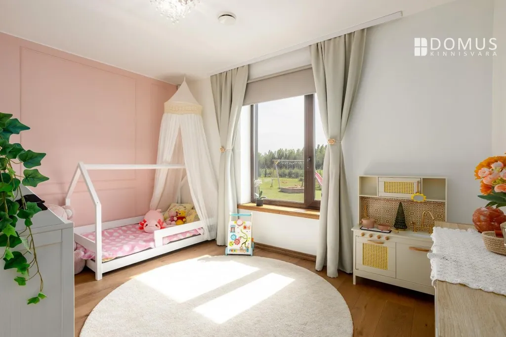Bedrooms - Recently Rented Detached House with Garage in Võllinge