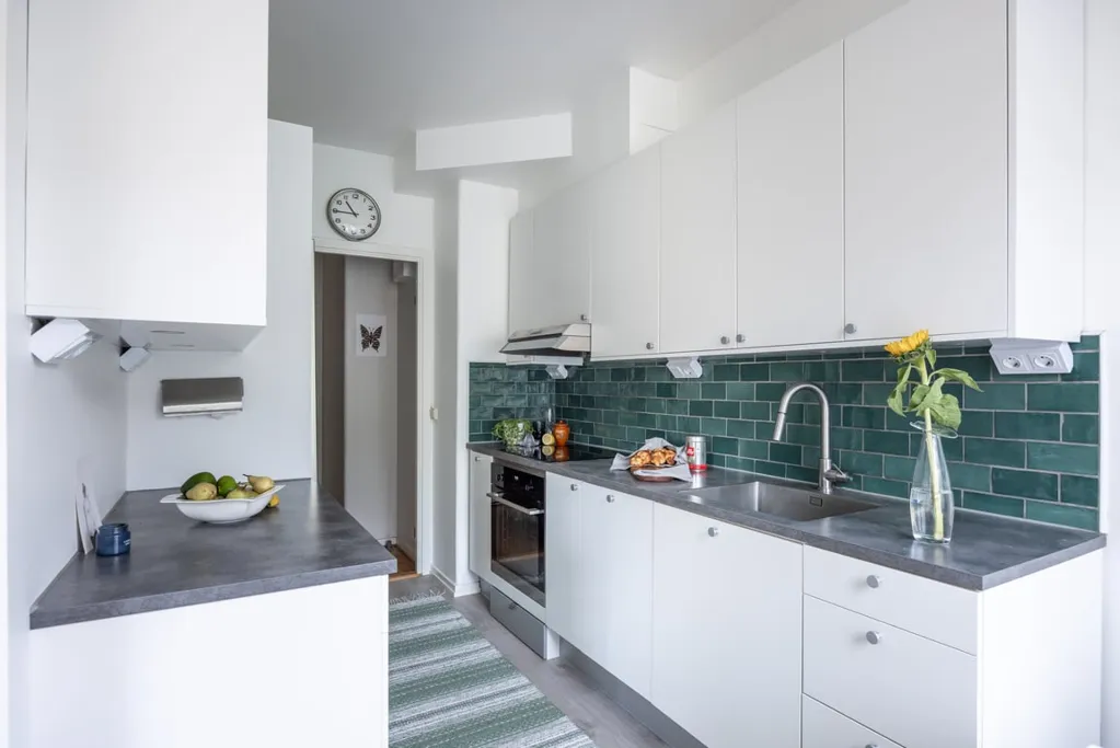 Cuisine - Renovated Flat with Balcony in Gubberoparken