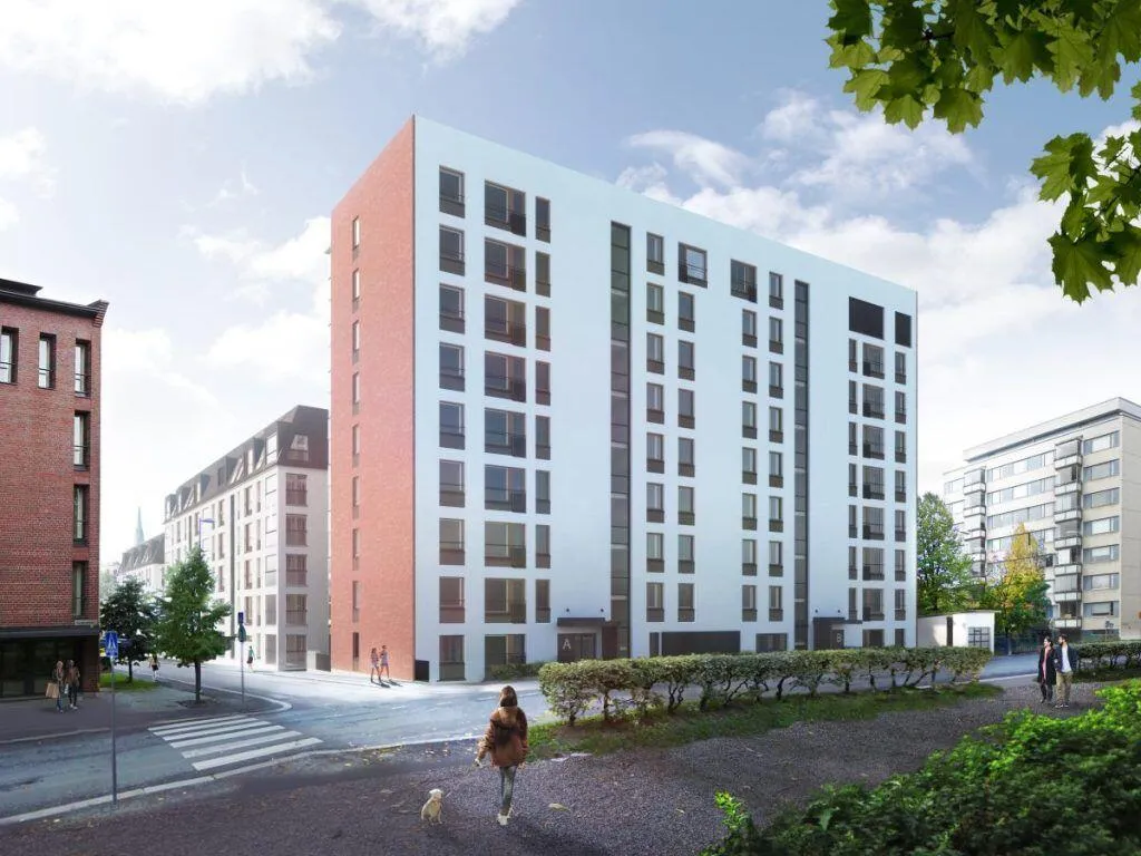 Modern Studio with Balcony in Tampere Centre