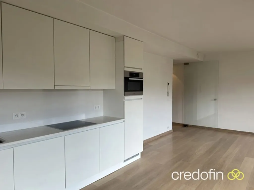 Köök - Apartment with Terrace View in Gent