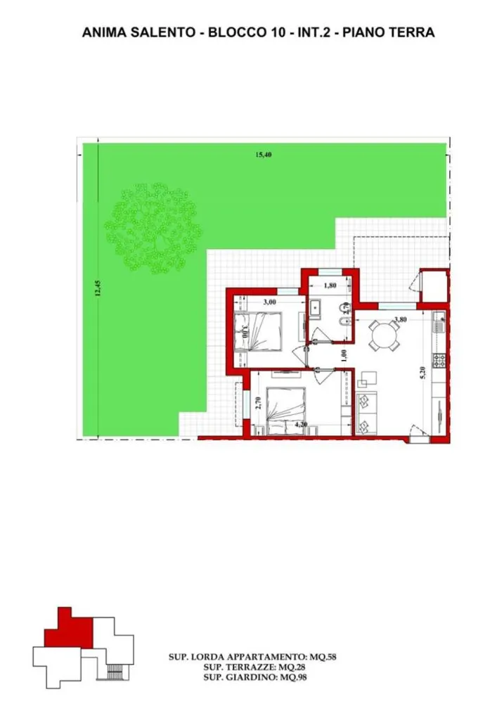 Floor Plan - Luxury Hotel with Sea View in Nardò, Apulia