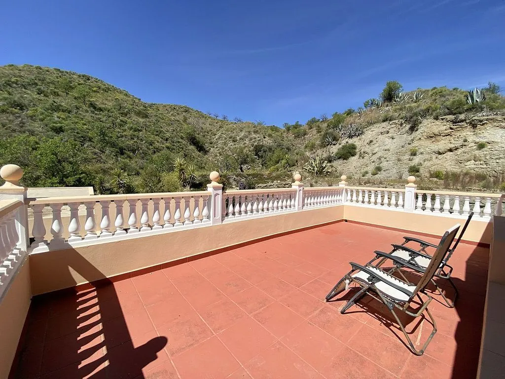 Terrasse - Rustic House with Terrace in Huércal-Overa