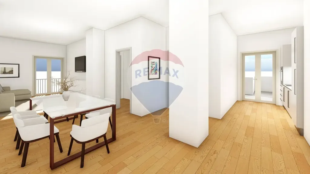 Söögituba - Ground Floor Apartment with Terrace in Palermo