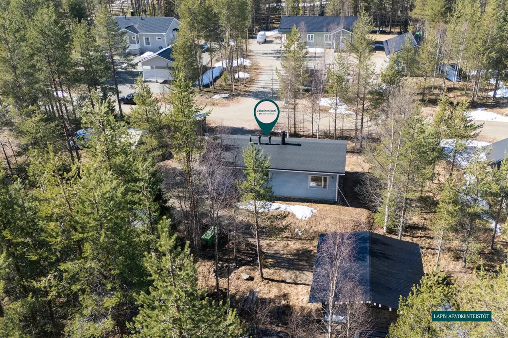 Õhuvaade - Compact Cottage with Sauna in Sodankylä