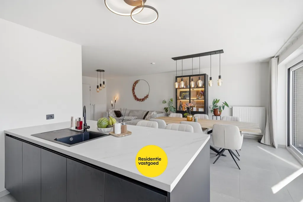 Cuisine - Nouvelle Maison Moderne avec Terrasse à Oudenburg