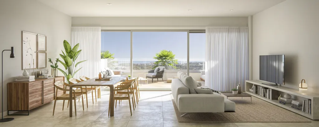 Elutuba - Apartment with Sea View in Estepona