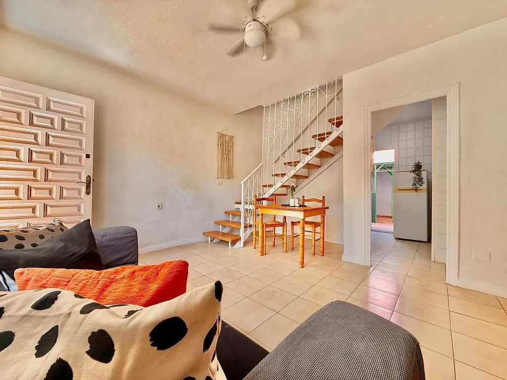 Séjour - Duplex with Terrace and Garden in Lo Pagán
