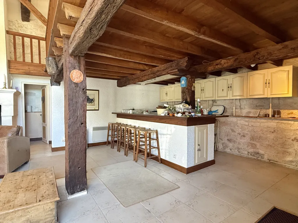 Cuisine - Maison en Pierre avec Piscine à Montaigu-de-Quercy