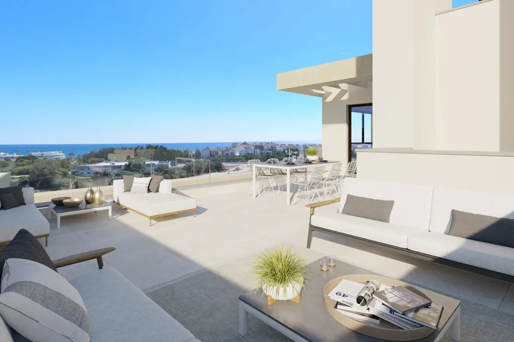 Terrass - Luxury Penthouse with Sea View in Estepona