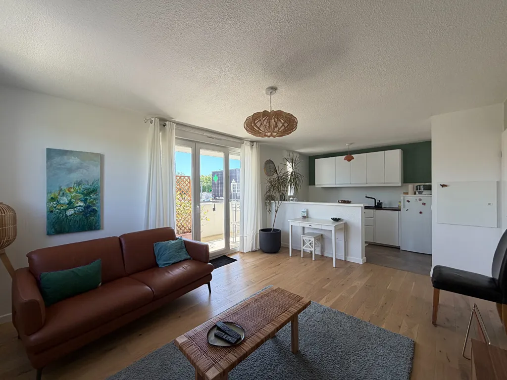 Soggiorno - 3-Bed Apartment with Balcony in Bruges