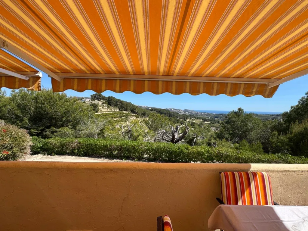 Terrasse - Apartment with Sea Views and Pool in Teulada