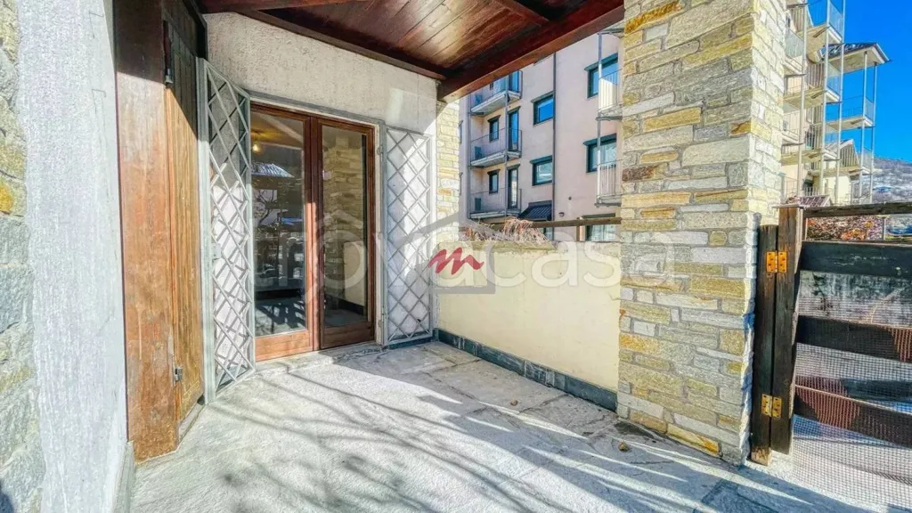 Balcon - Rear-Facing Apartment with Garden in Bardonecchia