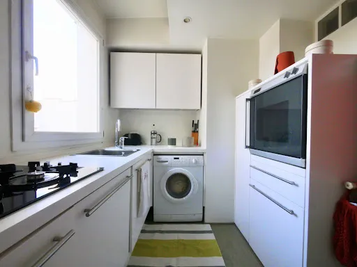 Köök - Haussmannian Flat with Rooftop Views in Paris