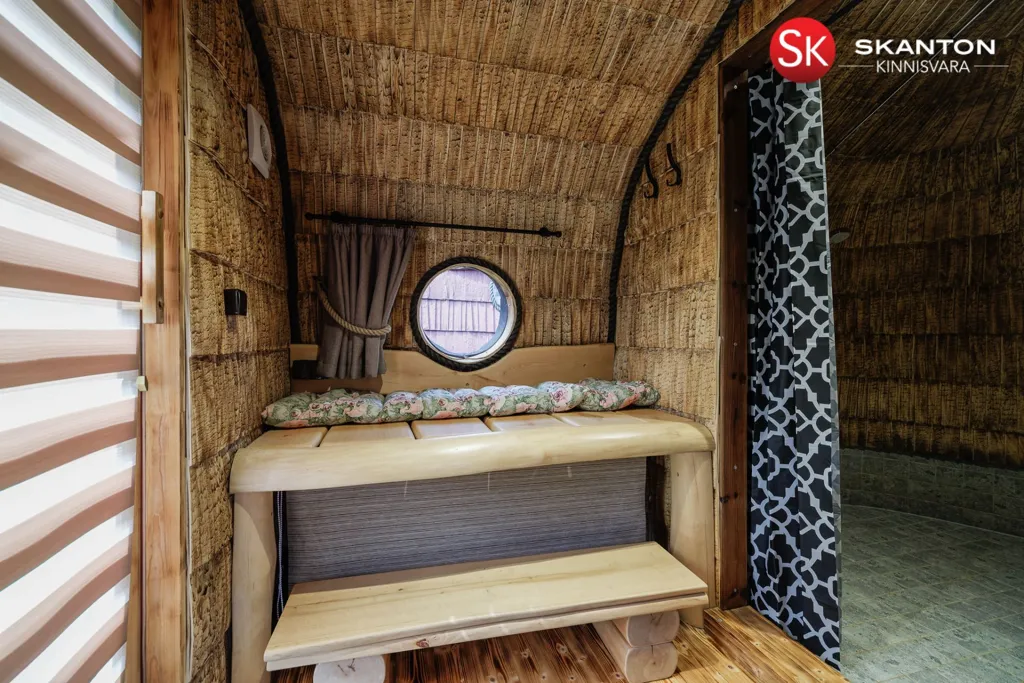 Habitaciones - Log House with Balcony in Veskiküla