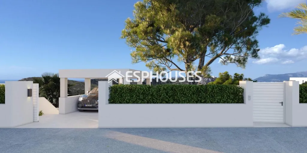 Esterno - Contemporary House with Infinity Pool in Benitachell