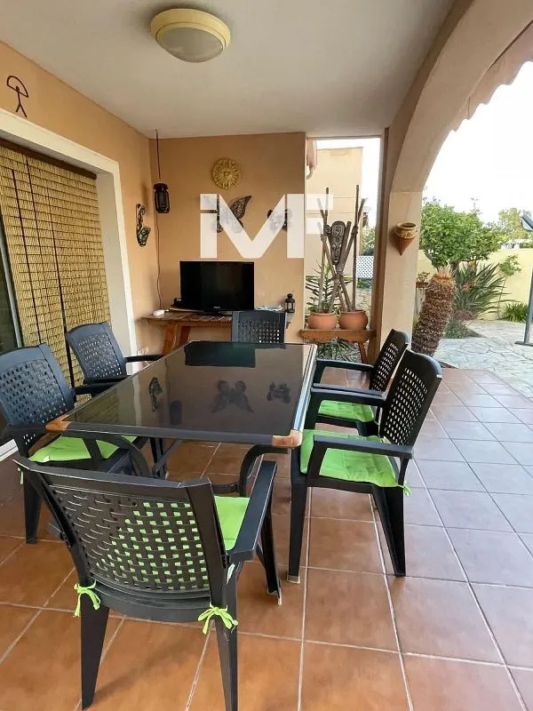 Terrasse - Chalet with Pool and Terrace in Miami Platja