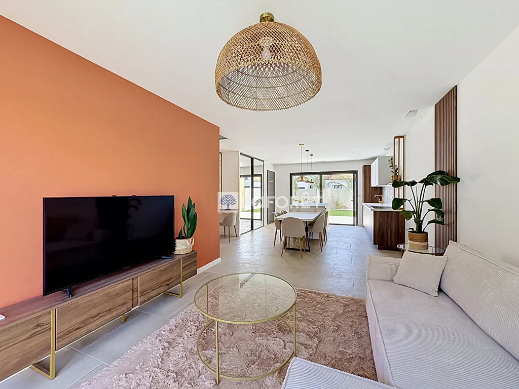 Living Room - New Villa with Finished Garden in Perpignan