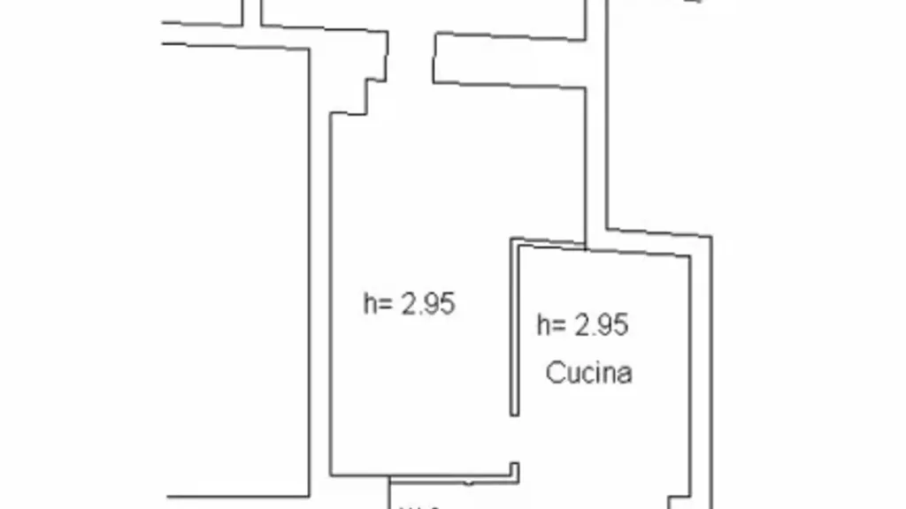 Planimetria - Trilocale with Balcony in Atessa