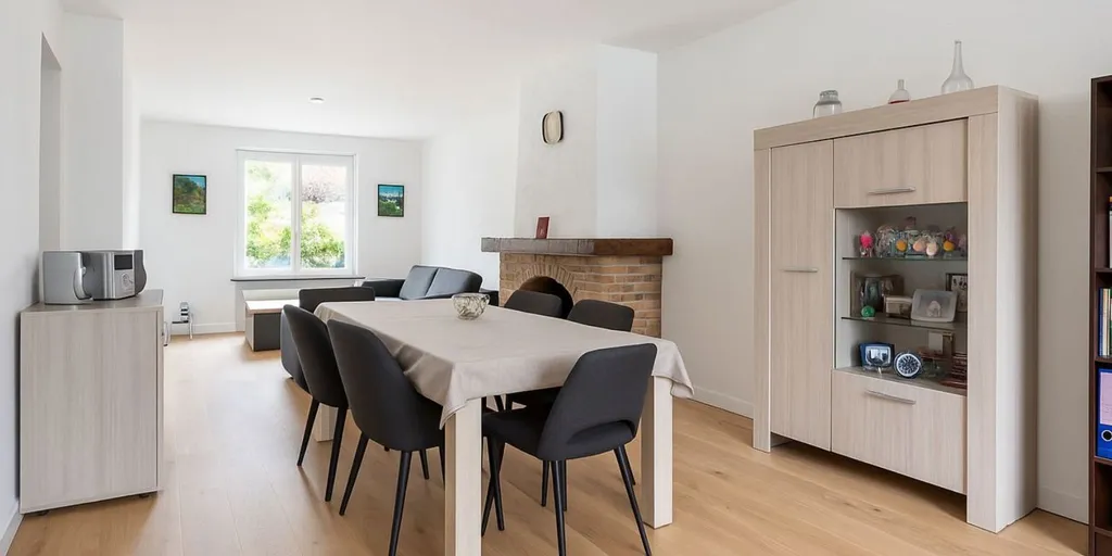 Söögituba - Charming Three-Storey House with West Terrace in Overijse