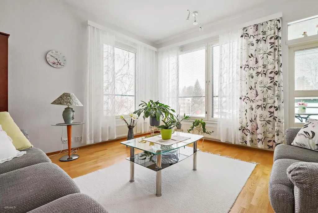 Soggiorno - Apartment with Triple Aspect in Imatra Centre