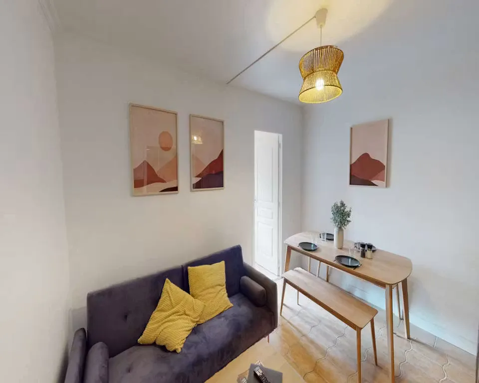 Séjour - Chambre avec Équipements à Asnières-sur-Seine