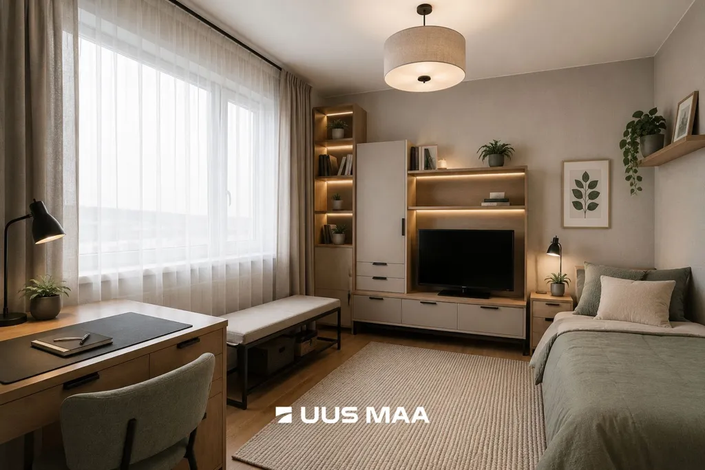 Camere da letto - Renovated Flat with Open Plan in Viljandi