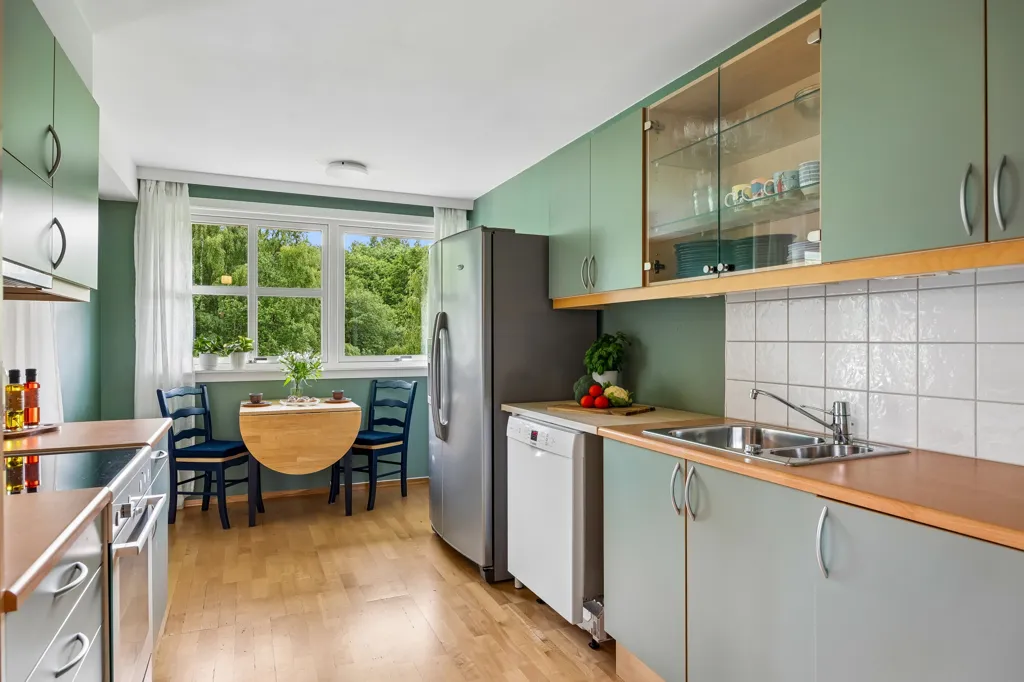 Cucina - 2-Bed Apartment with Balcony in Oslo