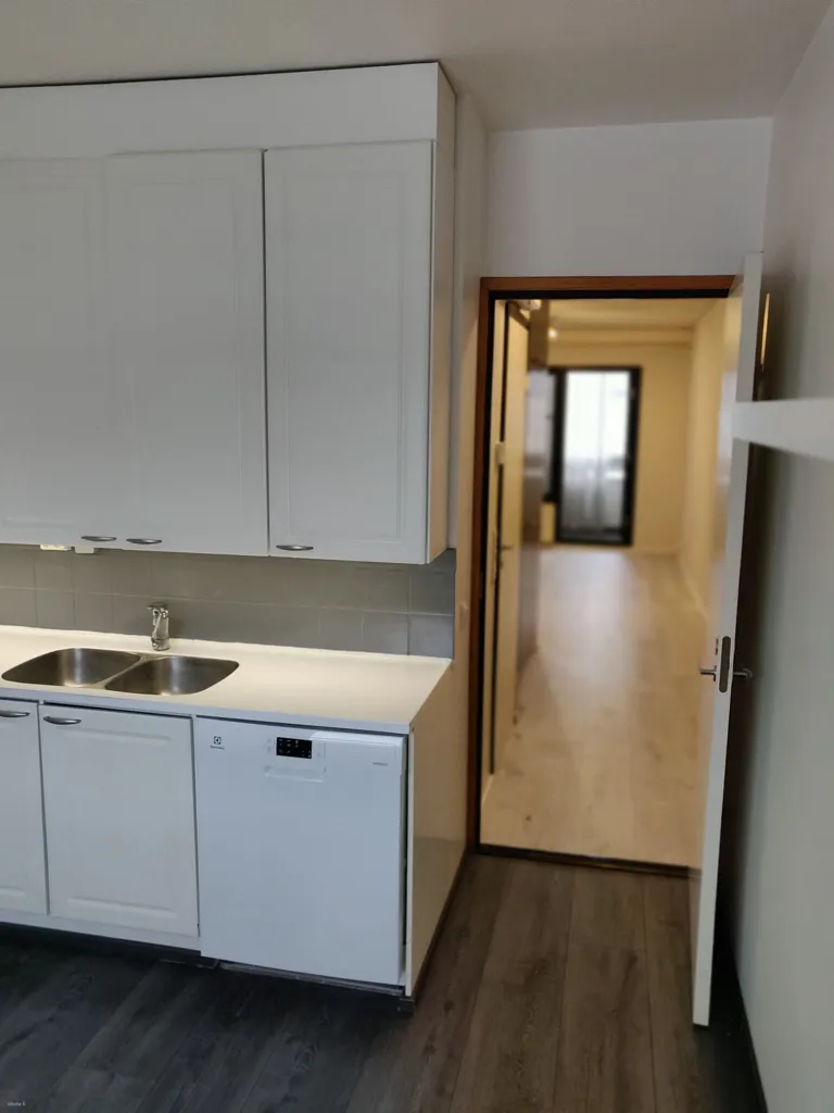 Kitchen - Spacious Apartment with Balcony in Lahti