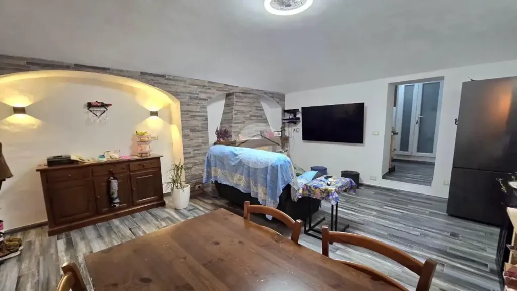 Salle à manger - Rustic House with Covered Patio in Rivarossa