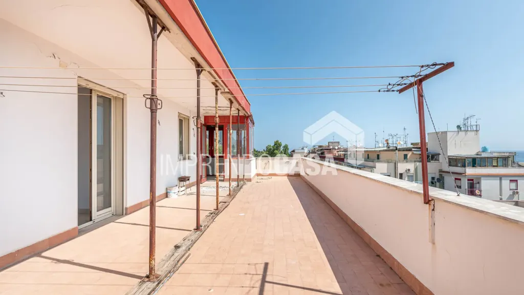 Terrace - Attico with Sea View in Palermo