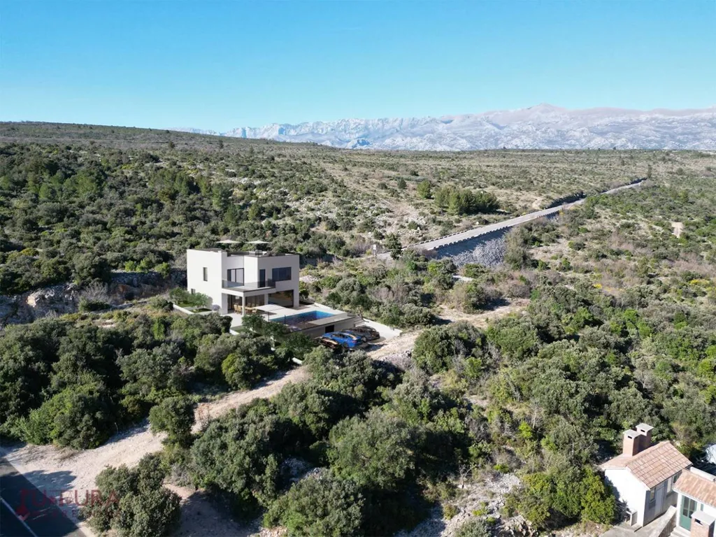 Vista aerea - Luxury Villa with Sea View in Posedarje