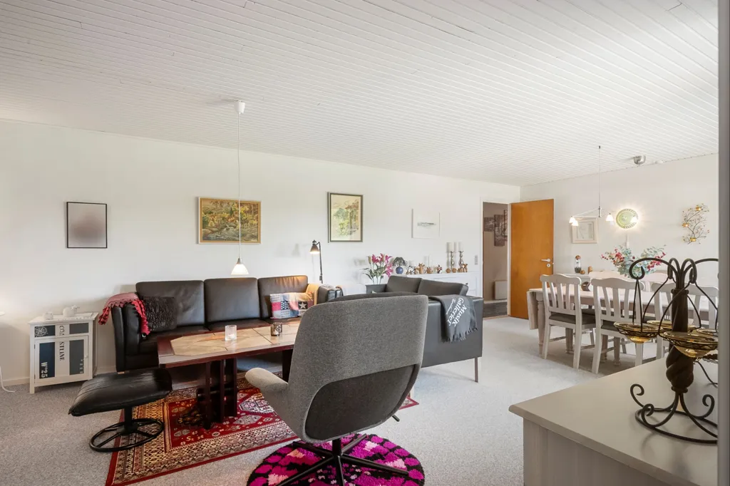 Séjour - Fenced Villa with Garden in Hårlev